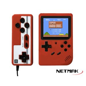 Consola de Juegos Portatil Netmak NM-CLASS 8 Bits