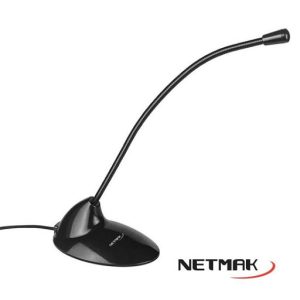 Microfono Para PC Netmak Flexible